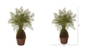 Nearly Natural 32" Maiden Hair Fern Artificial Plant in Decorative Planter